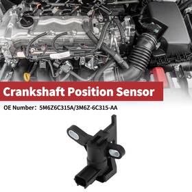 No.5m6z6c315a X Autohaux 5m6z6c315a/3m6z-6c315-aa Crankshaft Position Sensor For Ford Escape 2.5 2009-2019 1 Pc