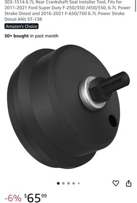 303-1514 Zh-auto Zhqp789 6.7l Rear Crankshaft Seal Installer Tool For 2011-2021 Ford Super Duty