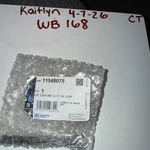 (1)GENUINE Gm 11548075 Engine Crankshaft Main Bearing Cap Bolt, Sold Individual. Fixed Price $7.19.