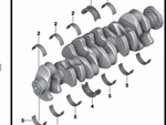 Genuine Bmw Crankshaft 11-21-8-053-285 New. Fixed Price $2497.22.