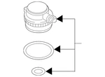 Genuine Volkswagen Separator 05A-103-495. Fixed Price $266.63.