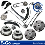 Timing Chain Kit 4 Camshaft Phaser Fit Hyundai Kia Azera Genesis Sedona Sorento. Fixed Price $296.01.