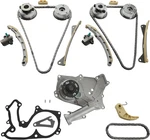 3.3L 3.8L G6DH G6DJ Timing Chain Kit Vvt Water Pump For Hyundai Santa Fe Kia 13-. Fixed Price $444.39.