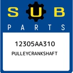 Subaru Pulleycrankshaft 12305AA310, New Genuine Oem Part. Fixed Price $145.31.
