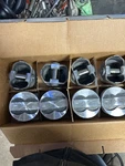 Set Of 8 Federal Mogul L2262F-30 Forge Pistons 400 Pontiac. Fixed Price $525.00.