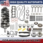 Engine Crankshaft Rods Bearing Kit Hyundai Sonata Kia Forte Optima 2.4L Dohc. Fixed Price $133.63.