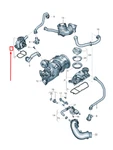 New Audi Q8 4MN Right Engine Oil Separator 0P2103464D Genuine. Fixed Price $382.29.