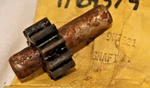 9M-3621 Caterpillar 10 Tooth Gear Shaft 9M3621 651, D342C, D343, D8H Tractor. Fixed Price $97.00.