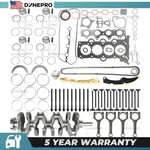 G4FJ Turbo Engine Overhaul Rebuild Kit Crankshaft / Timing For Hyundai Kia 1.6L. Fixed Price $341.17.
