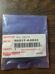 Genuine Toyota Lexus (1984-2021) 90311-A0005 Engine Crankshaft Seal. Fixed Price $18.00.