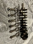 Bmw M52TUB28 2.8L Crankshaft And M20 Eta Rods For Stroker Motor. Fixed Price $300.00.