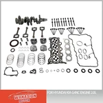 G4NA Engine Rebuild Kit & Crankshaft Con Rods Gasket Fits Hyundai Kia Soul 2.0L. Fixed Price $264.49.
