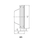 Mr Gasket 4977 Chrome Plated Steel Crankshaft Pulley. Fixed Price $124.31.
