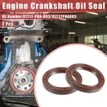 2PCS Engine Crankshaft Oil Seal For Honda Cr-v 03-05 Acura NO.91212PNA003. Fixed Price $21.29.