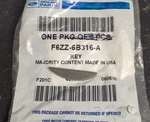 (1)OEM New 1980-2008 Ford Lincoln Mercury F150 Mustang Crankshaft Key F6ZZ6B316A. Fixed Price $10.00.