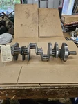 Crower Chevy 454 Crankshaft, 4.000 Stroke 2 Pc Seal Int Balance - For 6.385 Rod. Fixed Price $1295.00.