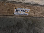 New Genuine Oem Caterpillar 488-3493 Camshaft Rear. Fixed Price $1499.99.