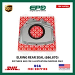 Mercedes Benz OM642 Rear Main Seal Fits C-class (W203) 3.0 Diesel Elring 686.870. Fixed Price $72.73.