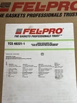 Engine Timing Cover Gasket Set Fel-pro Tcs 46221-1. Fixed Price $102.00.