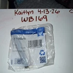 (1)GENUINE Gm 11548075 Engine Crankshaft Main Bearing Cap Bolt, Sold Individual. Fixed Price $7.19.