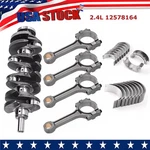 Crankshaft Connecting Rods W/ Bearings Kit For Malibu Gmc Chevrolet Equinox 2.4L. Fixed Price $232.21.