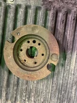 1973 Mercedes-benz 240 2.4 Engine Harmonic Balancer. Fixed Price $45.00.
