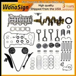 Engine Overhaul Rebuild Kit With Crankshaft Rods For Hyundai Kia 14-19 G4NA 2.0L. Fixed Price $609.99.