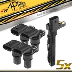 A-premium 4X Camshaft & Crankshaft Position Sensor For Audi A8 Quattro A4 A5 RS5. Fixed Price $68.69.