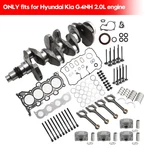G4NH 2.0L Engine Overhaul Rebuild Kit Crankshaft Con Rods Fit Hyundai Elantra. Fixed Price $710.85.