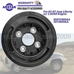 For Jeep Liberty 2002-2007 2.8CRD L4 Diesel Engine Crankshaft Pulley 05072669AA. Fixed Price $65.00.