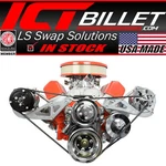 Sbc Alternator Power Steering A/c Compressor Bracket Kit For Long Water Pump. Fixed Price $240.99.