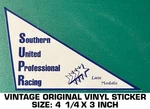 Southern United Professional Racing - Vintage Original Vinyl Decal Sticker. Fixed Price $5.07.