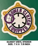 Crower Clutch Equipped - Vinyl Sticker Decal Vintage Drag Racing Engine. Fixed Price $11.58.