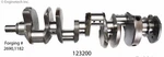 Chevrolet 1969-1985 350CUIN Steel Crank Reground 0.20/0.20 Enginetech 123200. Fixed Price $816.50.