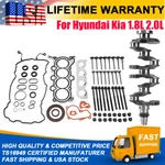 Crankshaft + Head Gasket Bolt Set 11-16 Hyundai Elantra Kia Forte 1.8L 2.0L. Fixed Price $195.49.