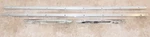 Early 1965 Mustang Gt Orig Fastback Fold Down Seat Front Panel Trim Molding Set. Fixed Price $119.00.