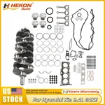 2.4L G4KE Engine Rebuild Overhaul Kit Crankshaft Con Rods Set For Hyundai Kia. Fixed Price $236.00.