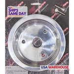 Billet Specialties 79220, One Polished Aluminum Bbc Grv Crank Pulley Lwp. Fixed Price $144.77.