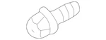 Genuine Mitsubishi Crankshaft Pulley Bolt 1100A142. Fixed Price $25.59.