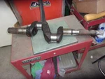 John Deere Crankshaft B2460R. Fixed Price $200.00.