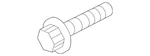 Genuine Volkswagen Vibration Damper Bolt N-912-044-01. Fixed Price $13.39.