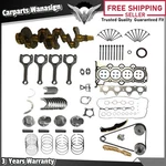 G4FD Gasket Crankshaft Pistons Rod Timing Chain Kit For Hyundai Kia 1.6L 09-19. Fixed Price $419.99.