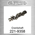 221-9358 (1950312 2219358 2219360) Crankshaft Reliance Power (new Aftermarket). Fixed Price $3751.60.