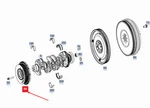 New Mercedes-benz W177 Crankshaft Vibration Damper A6540300803 Genuine. Fixed Price $638.27.