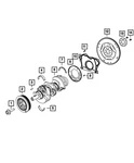Genuine Mopar Engine Crankshaft 68253313AB. Fixed Price $385.88.