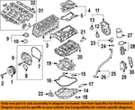 Volkswagen Oem 15-21 Golf Alltrack Engine Parts-separator 06K103495AP. Fixed Price $257.33.