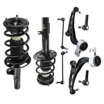 Front Struts Control Arm Sway Bar Outer Tie Rods 2010-2012 Ford Flex 3.5L V6. Fixed Price $291.32.