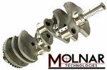 Molnar Small Block Chev Lightweight 4340 Forged Crank - 3.50" Stroke 6.0" Rod. Fixed Price $1746.39.