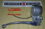 Nos 57300-02520 FS50 Genuine Suzuki Front Brake Lever And Throttle Case Assy.. Fixed Price $32.70.