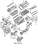 Genuine Mitsubishi Rear Main Seal Retainer 1052B587. Fixed Price $96.89.